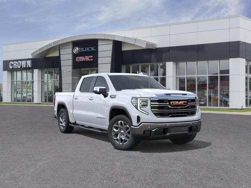 White 2026 GMC Sierra 1500 SLT