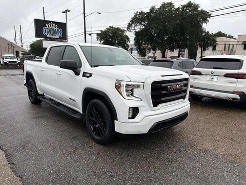 Summit White 2021 GMC Sierra 1500 Elevation