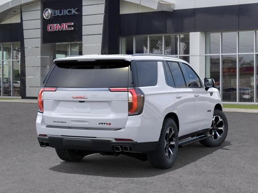 White 2026 GMC Yukon AT4