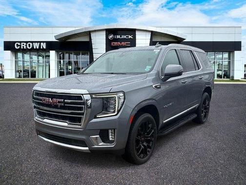 Steel Metallic 2022 GMC Yukon SLT