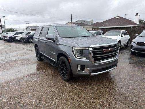 Steel Metallic 2022 GMC Yukon SLT