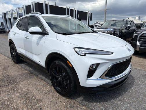 Summit White 2025 Buick Encore GX Sport Touring