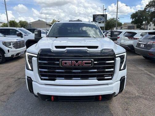 Summit White 2025 GMC Sierra 2500 AT4