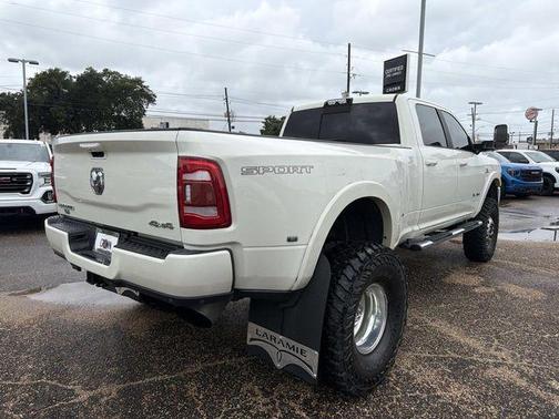 Pearl White 2019 RAM 3500 Laramie
