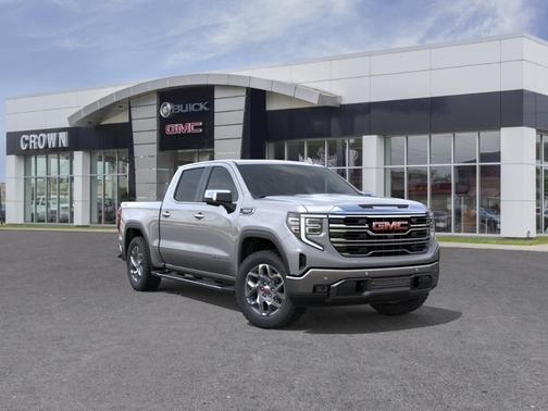 Gray 2026 GMC Sierra 1500 SLT