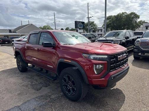 Volcanic Red 2025 GMC Canyon Elevation