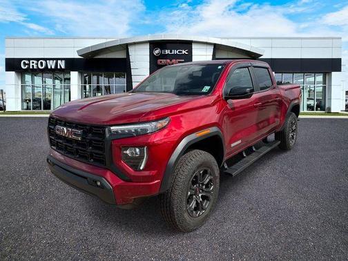 Volcanic Red 2025 GMC Canyon Elevation