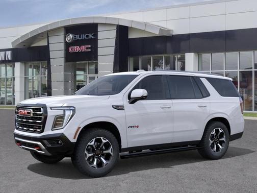 White 2026 GMC Yukon AT4