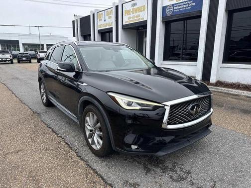 Black Obsidian 2019 INFINITI QX50 Luxe