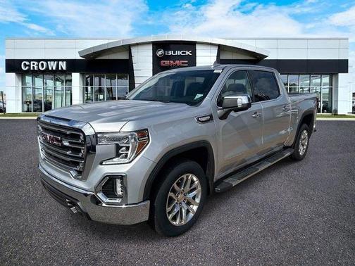 Quicksilver Metallic 2021 GMC Sierra 1500 SLT