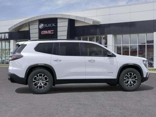 White 2026 GMC Acadia AT4