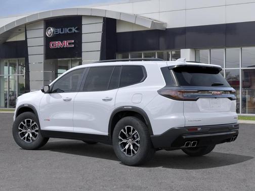 White 2026 GMC Acadia AT4
