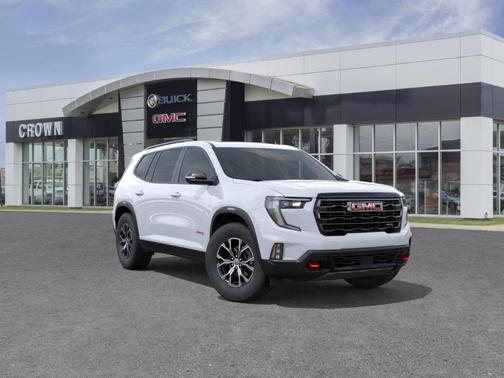 White 2026 GMC Acadia AT4