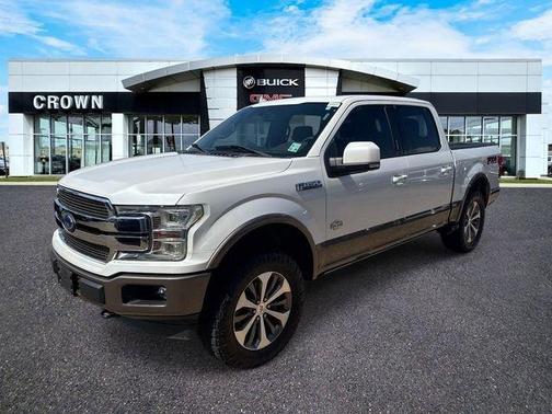 White Platinum 2018 Ford F-150 King Ranch