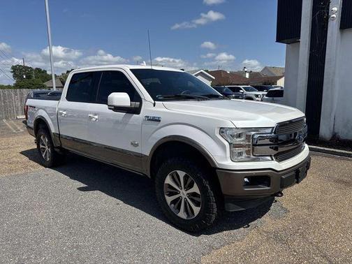 White Platinum 2018 Ford F-150 King Ranch