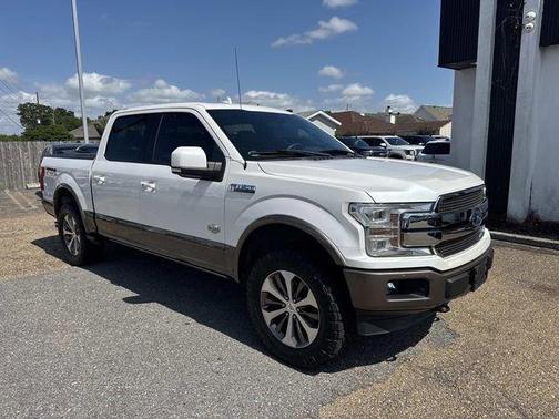 White Platinum 2018 Ford F-150 King Ranch