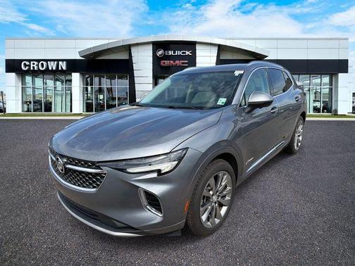 Satin Steel Gray Metallic 2021 Buick Envision Avenir