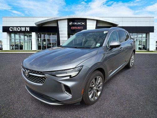 Satin Steel Gray Metallic 2021 Buick Envision Avenir