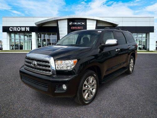 Black 2017 Toyota Sequoia Limited