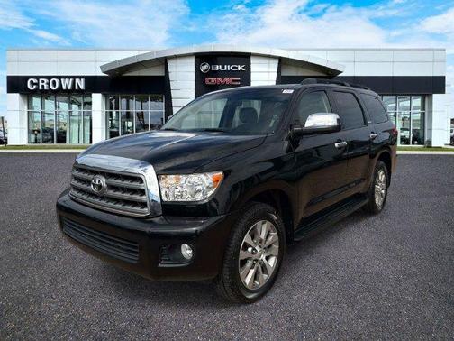 Black 2017 Toyota Sequoia Limited
