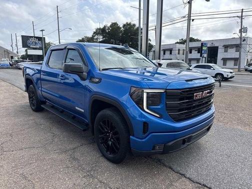 Blue Metallic 2022 GMC Sierra 1500 Elevation