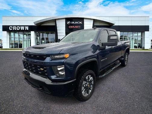 Northsky Blue Metallic 2022 Chevrolet Silverado 2500 Custom
