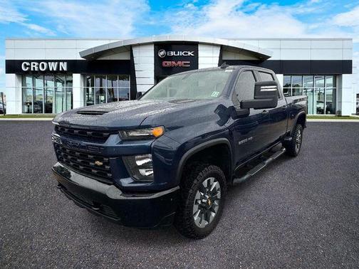 Northsky Blue Metallic 2022 Chevrolet Silverado 2500 Custom