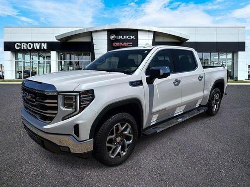 White Frost 2024 GMC Sierra 1500 SLT