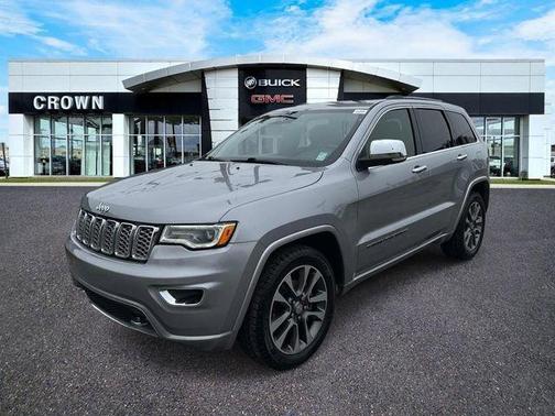 Billet Silver Metallic Clearcoat 2018 Jeep Grand Cherokee Overland