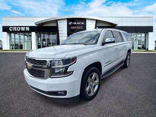Summit White 2016 Chevrolet Suburban LT
