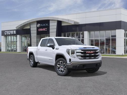 White 2026 GMC Sierra 1500 SLE
