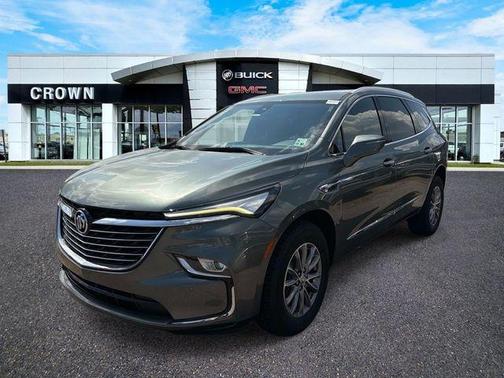 Sage Metallic 2023 Buick Enclave Essence