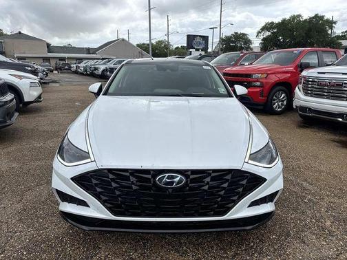 Quartz White 2021 Hyundai SONATA Limited