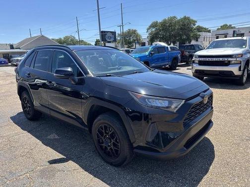 Midnight Black Metallic 2021 Toyota RAV4 LE