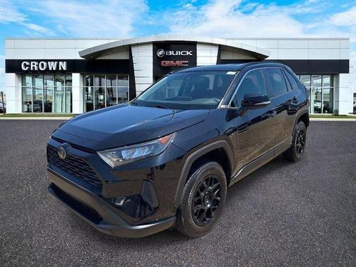 Midnight Black Metallic 2021 Toyota RAV4 LE