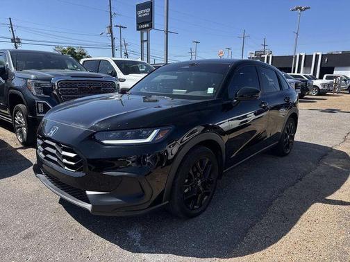 Crystal Black Pearl 2024 Honda HR-V Sport