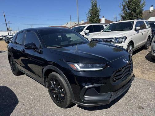 Crystal Black Pearl 2024 Honda HR-V Sport