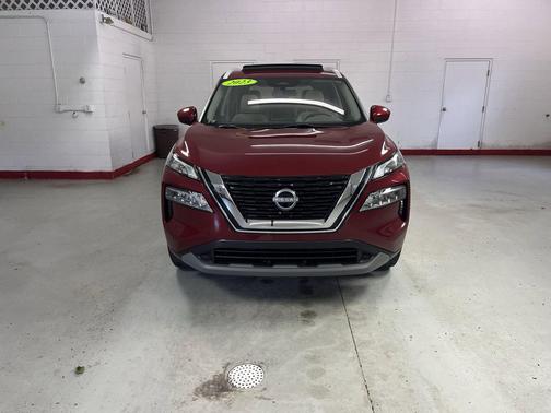 Scarlet Ember Tintcoat 2023 Nissan Rogue SV