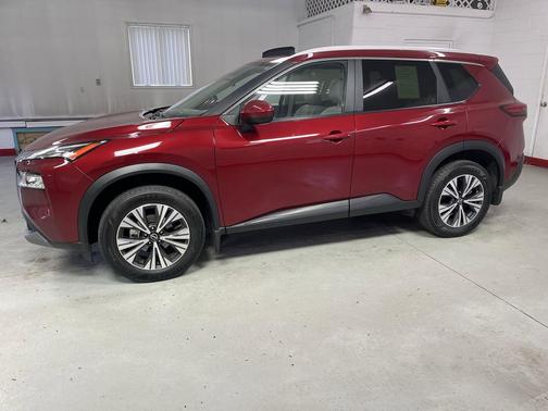 Scarlet Ember Tintcoat 2023 Nissan Rogue SV