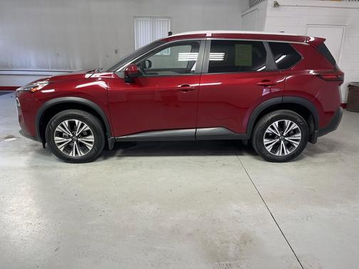 Scarlet Ember Tintcoat 2023 Nissan Rogue SV
