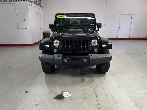 Black Clearcoat 2017 Jeep Wrangler Unlimited Smoky Mountain 4x4