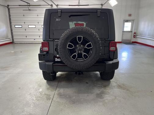 Black Clearcoat 2017 Jeep Wrangler Unlimited Smoky Mountain 4x4