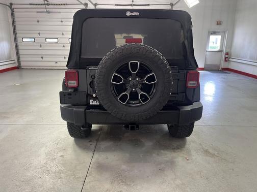 Black Clearcoat 2017 Jeep Wrangler Unlimited Smoky Mountain 4x4