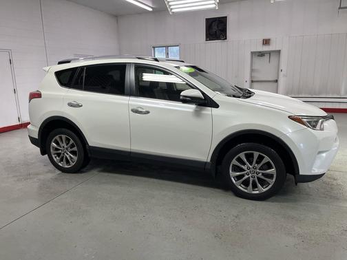 Blizzard Pearl 2018 Toyota RAV4 Limited