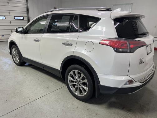 Blizzard Pearl 2018 Toyota RAV4 Limited