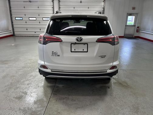 Blizzard Pearl 2018 Toyota RAV4 Limited
