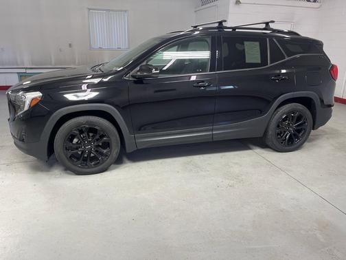 Ebony Twilight Metallic 2019 GMC Terrain SLT