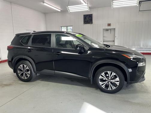 Super Black 2023 Nissan Rogue SV