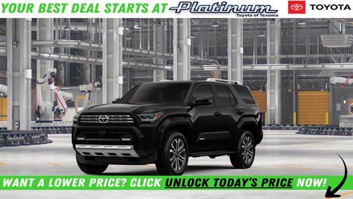 Black 2026 Toyota 4Runner Limited