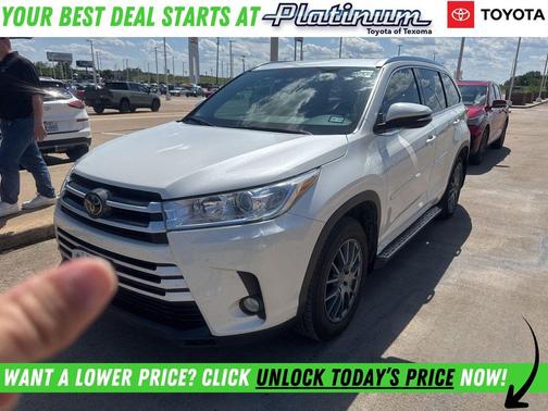 Blizzard Pearl 2018 Toyota Highlander XLE